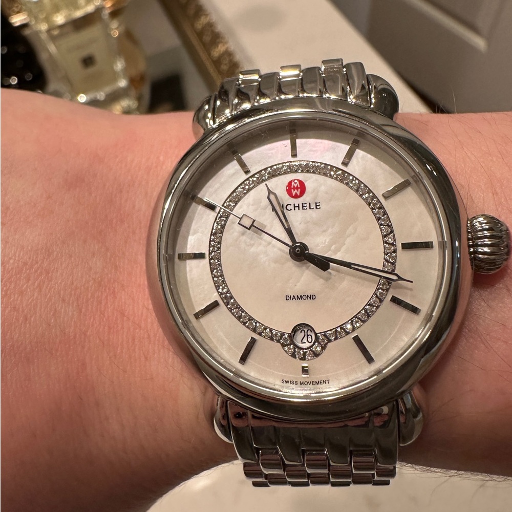 Michele Serien Watch with Diamonds - Picture 2 of 7